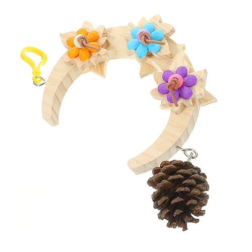 PRETYZOOM Holz Vogelkäfig Papagei Schaukel Kauspielzeug Für Sittiche Vogel Balance Training Spielzeug Rattan Vogel Sitzstange PRETYZOOM Holz Vogelkäfig Papagei Schaukel Kauspielzeug Für Sittiche Vogel Balance Training Spielzeug Rattan Vogel Sitzstange von PRETYZOOM