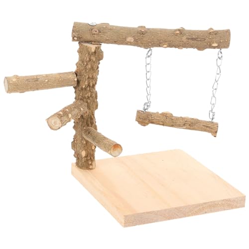 PRETYZOOM Vogelständer Aus Holz Papageienstange Vogelstange Spielzeug Sittich-sitzstange Ständer Für Vögel von PRETYZOOM