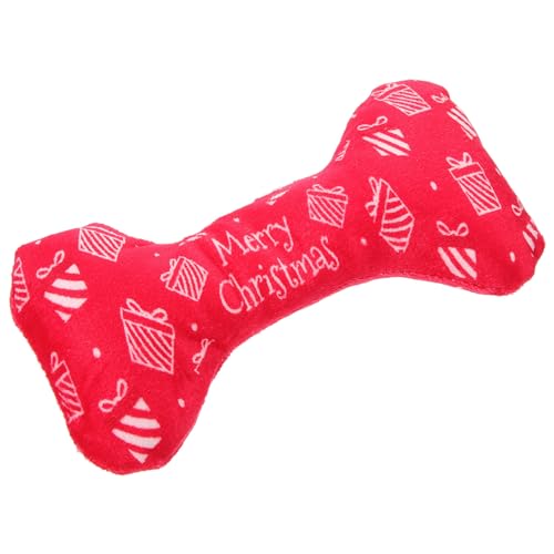 PRETYZOOM Weihnachtliches Quietschspielzeug Für Hunde Interaktives Kauspielzeug Aus Strapazierfähigem Kleine Und Mittelgroße Hunde Sorgt Für von PRETYZOOM
