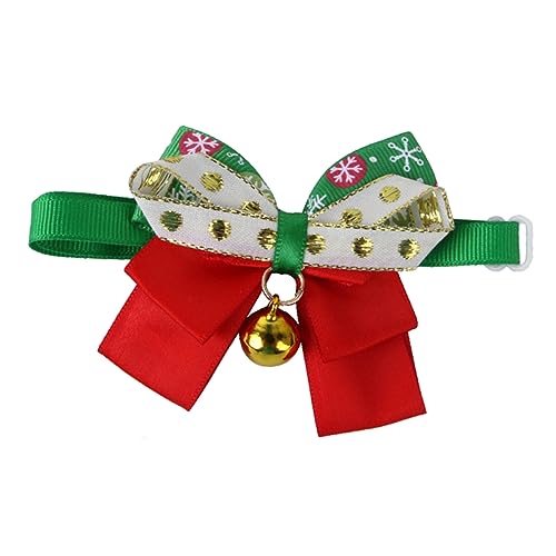 PRETYZOOM Weihnachtshalsband Für Katzen Und Hunde Glockenhalsband Mit Schleife Verstellbare Größe Stilvolles Haustierhalsband Weich Und Bequem PRETYZOOM Weihnachtshalsband Für Katzen Und Hunde Glockenhalsband Mit Schleife Verstellbare Größe Stilvolles Haustierhalsband Weich Und Bequem von PRETYZOOM