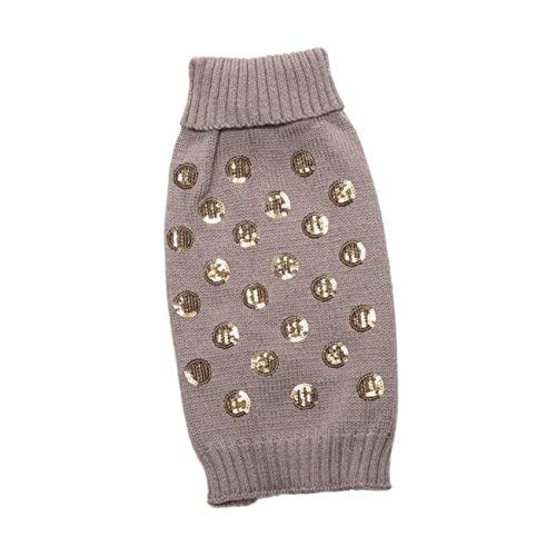 PRETYZOOM Herbstlicher Hundepullover Mit Squama-Muster Angenehm Warm Leicht Zu Tragen Größe XL von PRETYZOOM