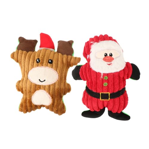 PRETYZOOM 2St Weihnachts-Plüschtier mit Hundegeräusch Plüschspielzeug für Hunde Trainingsspielzeug für Haustiere Weihnachtssto Weihnachtskatzenspielzeug Outdoor-Trainingsspielzeug niedlich PRETYZOOM 2St Weihnachts-Plüschtier mit Hundegeräusch Plüschspielzeug für Hunde Trainingsspielzeug für Haustiere Weihnachtssto Weihnachtskatzenspielzeug Outdoor-Trainingsspielzeug niedlich von PRETYZOOM