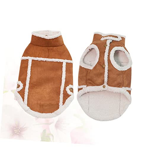 PRETYZOOM Hunde Winterjacke braunes Tanktop schwarzer Mantel Sportmantel für Jungen Party-Hundetuch laufweste Haustierkleidung Haustier Hund Mantel Dropshipping Hundekleidung Panzer Mädchen von PRETYZOOM