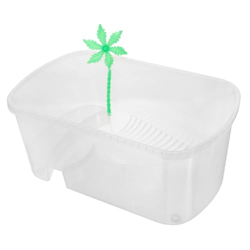 PRETYZOOM Zuchtbecken Für Schildkröten Schildkrötenbecken Reptilienbecken-Set Schildkrötenaquarium Zum Füttern Schildkrötenhaus Lebensraum Für Schildkröten Zubehör Multifunktion Plastik Weiß PRETYZOOM Zuchtbecken Für Schildkröten Schildkrötenbecken Reptilienbecken-Set Schildkrötenaquarium Zum Füttern Schildkrötenhaus Lebensraum Für Schildkröten Zubehör Multifunktion Plastik Weiß von PRETYZOOM