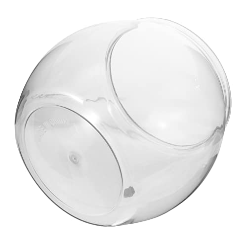 PRETYZOOM Klarer Kunststoff Fischtank Für Desktop Transparente Aquarium Landschaftsbehälter Für Goldfische Und Pflanzen Langlebig Und Stilvoll Für Büro Und Zuhause von PRETYZOOM
