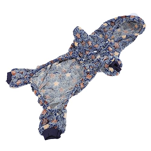 PRETYZOOM Luxuriöses Hundeoutfit Haustierkleidung Flanell-hundemantel Stilvolle Wärme Für Ihr Haustier von PRETYZOOM