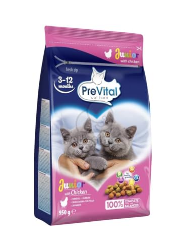 Prevital Katzenfutter Junior mit Huhn von 950 g von PREVITAL