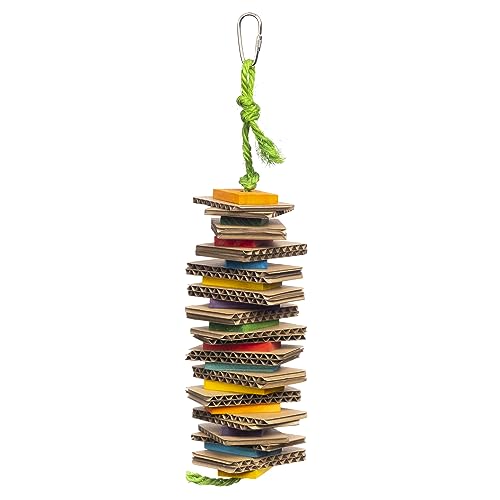 PREVUE PET PRODUCTS Shredding Stack - Playfuls Physical & Mental Bird Toy 60247 von PREVUE PET PRODUCTS