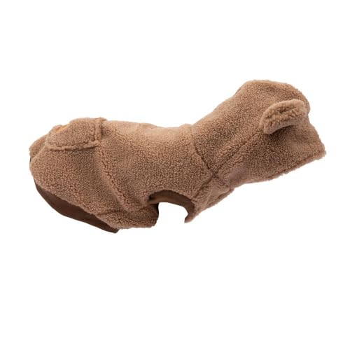 Preziosi Pet - Warmer Pullover für Hunde, Komforttrikot, mittlere Größe, klein 40 cm, Verstellbarer Klettverschluss, Kapuze mit Ohren und Loch für Leine, Kleidung, Knopfverschluss mit Kapuze Preziosi Pet - Warmer Pullover für Hunde, Komforttrikot, mittlere Größe, klein 40 cm, Verstellbarer Klettverschluss, Kapuze mit Ohren und Loch für Leine, Kleidung, Knopfverschluss mit Kapuze von PREZIOSI PET