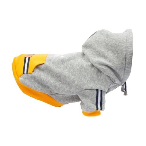 Preziosi Pet - Warmes Sweatshirt für Hunde, Komforttrikot, mittlere Größe, klein, 40 cm, Verstellbarer Klettverschluss, Kapuze und Loch für Leine, Sportbekleidung, Knopf zur Befestigung an der Kapuze Preziosi Pet - Warmes Sweatshirt für Hunde, Komforttrikot, mittlere Größe, klein, 40 cm, Verstellbarer Klettverschluss, Kapuze und Loch für Leine, Sportbekleidung, Knopf zur Befestigung an der Kapuze von PREZIOSI PET