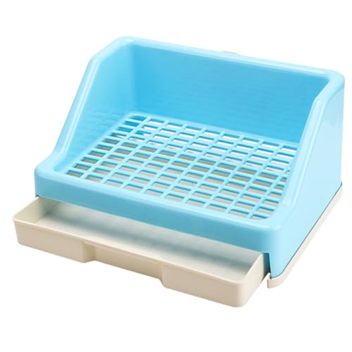 Kaninchentoilette, 11,81 x 8,86 x 6,1 Zoll Kaninchen-Töpfchentrainer-Pfanne mit Gitter, Kleintier-Katzentoilette, Hasentoiletten-Katzentoilette, kleine Bettkasten-Haustierpfanne für Kaninchen-Chinchil Kaninchentoilette, 11,81 x 8,86 x 6,1 Zoll Kaninchen-Töpfchentrainer-Pfanne mit Gitter, Kleintier-Katzentoilette, Hasentoiletten-Katzentoilette, kleine Bettkasten-Haustierpfanne für Kaninchen-Chinchil von PRIMUZ