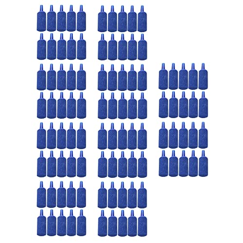 PRIZOM Fischbehaelter Mineral Blasen Luftstein, 100 Stueck, Blau von PRIZOM