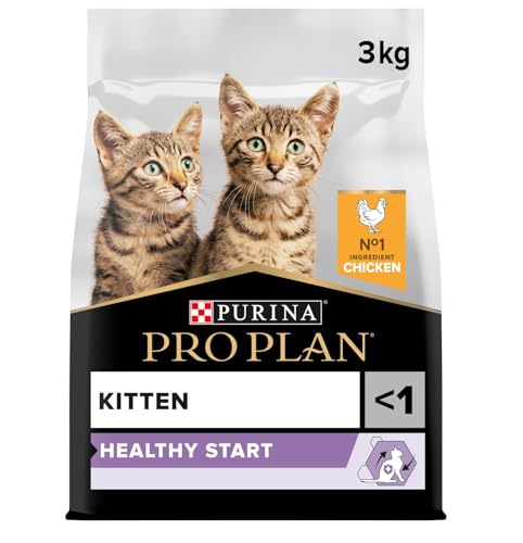 Pro Plan Purina Katzenfutter Junior mit OPTISTART reich an Hähnchen - 3 kg von Pro Plan