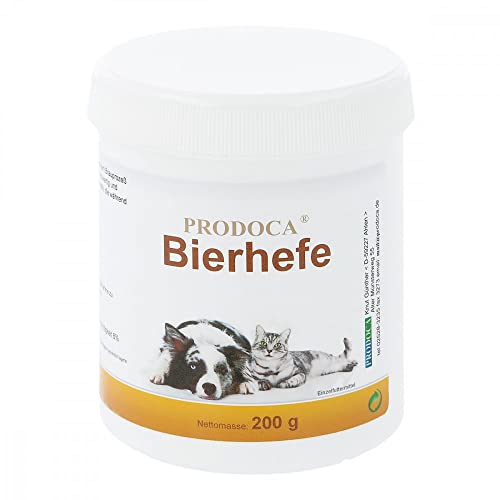 BIERHEFE Pulver f.Hunde/Katzen 200 g von PRODOCA