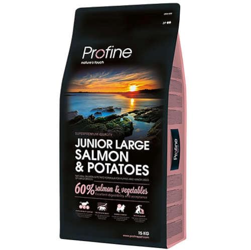 Profine Junior Large Breed - Hundefutter - Lachs & Kartoffel - 15 kg von PROFINE