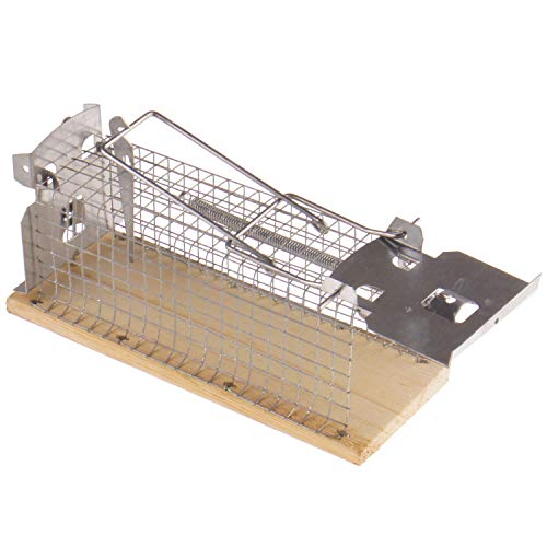 Mausefalle Kastenfalle 15 x 6 x 6 cm (L x B x H) Drahtfalle 1 Eingang, Tierfalle von Keim