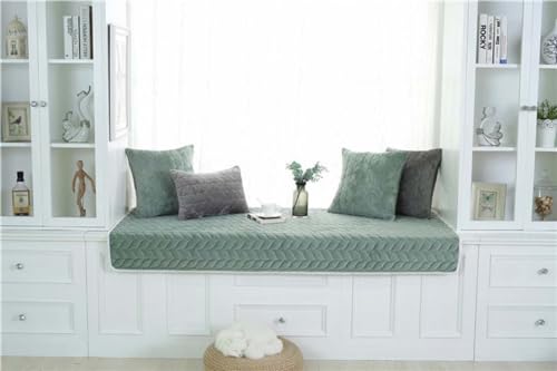 PROHEL Plüsch Erker Sitzbezug, Katze Fenster Liegen Matte für Fensterbank, Bank Kissen Pad, Indoor Couch Cover Sofa Matte, rutschfeste Fensterbank Balkon Sitzmatte PROHEL Plüsch Erker Sitzbezug, Katze Fenster Liegen Matte für Fensterbank, Bank Kissen Pad, Indoor Couch Cover Sofa Matte, rutschfeste Fensterbank Balkon Sitzmatte von PROHEL