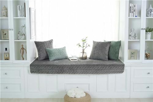 PROHEL Plüsch Erker Sitzbezug, Katze Fenster Liegen Matte für Fensterbank, Bank Kissen Pad, Indoor Couch Cover Sofa Matte, rutschfeste Fensterbank Balkon Sitzmatte PROHEL Plüsch Erker Sitzbezug, Katze Fenster Liegen Matte für Fensterbank, Bank Kissen Pad, Indoor Couch Cover Sofa Matte, rutschfeste Fensterbank Balkon Sitzmatte von PROHEL