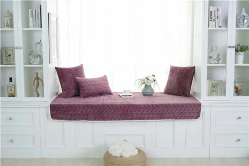 PROHEL Plüsch Erker Sitzbezug, Katze Fenster Liegen Matte für Fensterbank, Bank Kissen Pad, Indoor Couch Cover Sofa Matte, rutschfeste Fensterbank Balkon Sitzmatte PROHEL Plüsch Erker Sitzbezug, Katze Fenster Liegen Matte für Fensterbank, Bank Kissen Pad, Indoor Couch Cover Sofa Matte, rutschfeste Fensterbank Balkon Sitzmatte von PROHEL