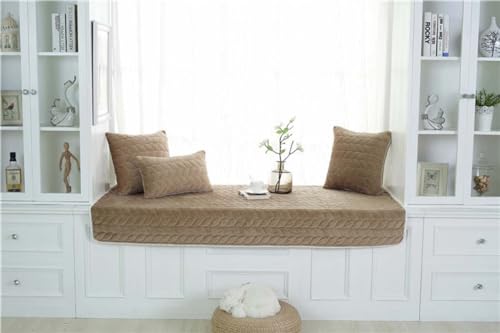 PROHEL Plüsch Erker Sitzbezug, Katze Fenster Liegen Matte für Fensterbank, Bank Kissen Pad, Indoor Couch Cover Sofa Matte, rutschfeste Fensterbank Balkon Sitzmatte PROHEL Plüsch Erker Sitzbezug, Katze Fenster Liegen Matte für Fensterbank, Bank Kissen Pad, Indoor Couch Cover Sofa Matte, rutschfeste Fensterbank Balkon Sitzmatte von PROHEL