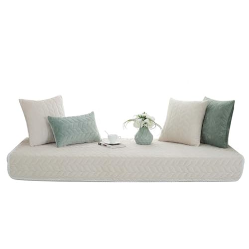 PROHEL Plüsch Erker Sitzbezug, Katze Fenster Liegen Matte für Fensterbank, Bank Kissen Pad, Indoor Couch Cover Sofa Matte, rutschfeste Fensterbank Balkon Sitzmatte PROHEL Plüsch Erker Sitzbezug, Katze Fenster Liegen Matte für Fensterbank, Bank Kissen Pad, Indoor Couch Cover Sofa Matte, rutschfeste Fensterbank Balkon Sitzmatte von PROHEL