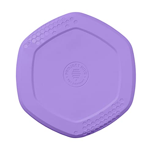 PROJECT HIVE ·PET COMPANY· - Beruhigender Lavendelduft – Hive Frisbee-Scheibe für Hunde – ideal zum Apportieren – enthält eine Leckmatte auf der Rückseite – schwimmt im Wasser, sanftes Gleiten – PROJECT HIVE ·PET COMPANY· - Beruhigender Lavendelduft – Hive Frisbee-Scheibe für Hunde – ideal zum Apportieren – enthält eine Leckmatte auf der Rückseite – schwimmt im Wasser, sanftes Gleiten – von PROJECT HIVE ·PET COMPANY·