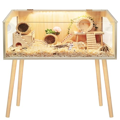 Hamsterkäfig mit Beinen, Meerschweinchenkäfige kaufest, Hamsterhaus, Hamsterkäfige und Lebensräume (121,9 cm L x 50,8 cm B x 111,8 cm H) von PROLEE
