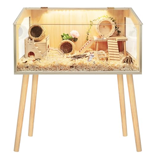 Prolee Hamsterkäfig mit Beinen, Meerschweinchenkäfige Anti-Kauen, Hamsterhaus, Hamsterkäfige und Lebensräume, 101,6 cm L x 50,8 cm B x 111,8 cm H Prolee Hamsterkäfig mit Beinen, Meerschweinchenkäfige Anti-Kauen, Hamsterhaus, Hamsterkäfige und Lebensräume, 101,6 cm L x 50,8 cm B x 111,8 cm H von PROLEE