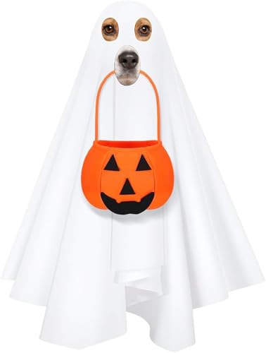 Halloween-Kostüm für mittelgroße und große Hunde, Süßes oder Leckerli-Taschen (Einheitsgröße Halloween-Kostüm für mittelgroße und große Hunde, Süßes oder Leckerli-Taschen (Einheitsgröße von PROMOTED TO BIG SISTER