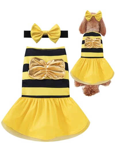 Hundekostüm mit Bienenkleid, Hummel, Halloween-Kostüm, Größe L Hundekostüm mit Bienenkleid, Hummel, Halloween-Kostüm, Größe L von PROMOTED TO BIG SISTER