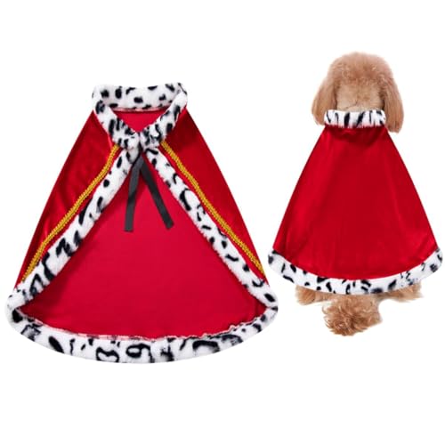 Hundeumhang für Halloween-Kostüme, Königin, Prinz und Prinzessin, Cosplay, Größe L Hundeumhang für Halloween-Kostüme, Königin, Prinz und Prinzessin, Cosplay, Größe L von PROMOTED TO BIG SISTER