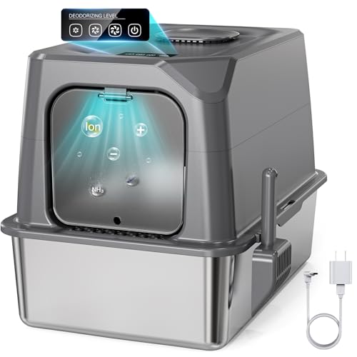 Smart Odor Control Katzentoilette aus Edelstahl Smart Odor Control Katzentoilette aus Edelstahl von PRTSUiKG