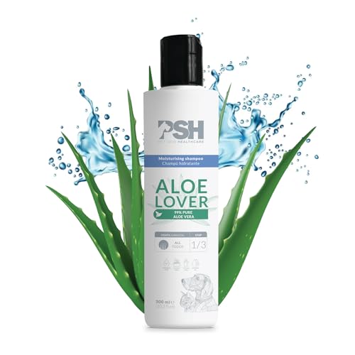 PSH Aloe Lover Shampoo für Hunde, Aloe Vera, 99% rein, 300 ml PSH Aloe Lover Shampoo für Hunde, Aloe Vera, 99% rein, 300 ml von PSH PET SKIN HEALTHCARE