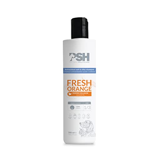 PSH Fresh Orange Shampoo für Hunde für weiches und seidiges Haar, 300 ml von PSH PET SKIN HEALTHCARE