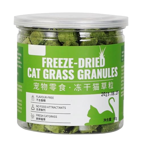 PTILSERY 1 Box Gras Kätzchen natürliches Gras Kauen Appetit erhöhen Haarballkontrolle Gesundheit Lecken von PTILSERY