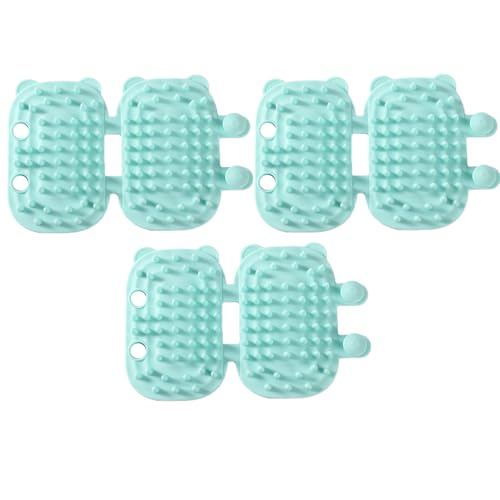 PTILSERY 3 x Katzenbürste für Selbstpfleger, Eckbürste, Selbstmassage, Kratzbaum, Katzenpfosten, Hundezubehör PTILSERY 3 x Katzenbürste für Selbstpfleger, Eckbürste, Selbstmassage, Kratzbaum, Katzenpfosten, Hundezubehör von PTILSERY