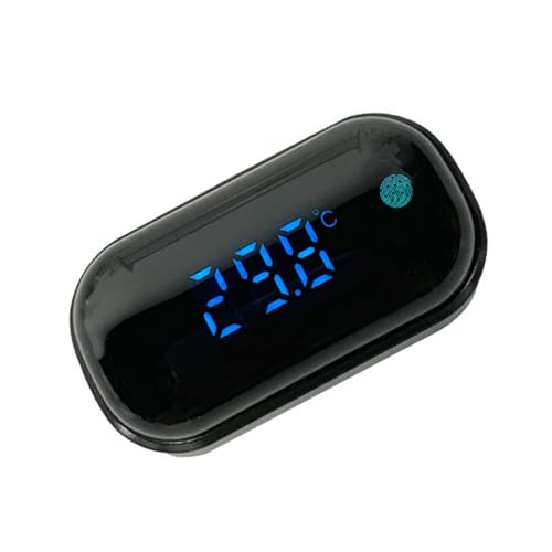 PTILSERY LED-Thermometer für Aquarien, kleine Größe, Temperaturmessgerät, Alarm mit LED-Bildschirm zum Aufkleben für Aquarien PTILSERY LED-Thermometer für Aquarien, kleine Größe, Temperaturmessgerät, Alarm mit LED-Bildschirm zum Aufkleben für Aquarien von PTILSERY