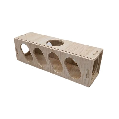 PTILSERY Spieltunnel für kleine Haustiere, handgefertigt, Spielzeug, Käfighaus, Lebensraum, Eichhörnchen, Verstecke, Bett, Interaktion, Käfighaus, Haustierbedarf PTILSERY Spieltunnel für kleine Haustiere, handgefertigt, Spielzeug, Käfighaus, Lebensraum, Eichhörnchen, Verstecke, Bett, Interaktion, Käfighaus, Haustierbedarf von PTILSERY