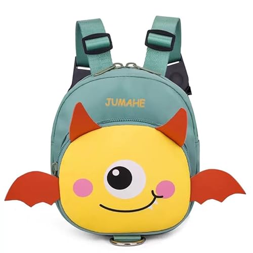 Hunderucksack, Geschirr für kleine und mittelgroße Hunde, niedlicher Selbsttragerucksack für Hunde, verstellbares Hundegeschirr, Rucksack für Reisen, Camping, Wandern (Hellgrün) von PTWSF