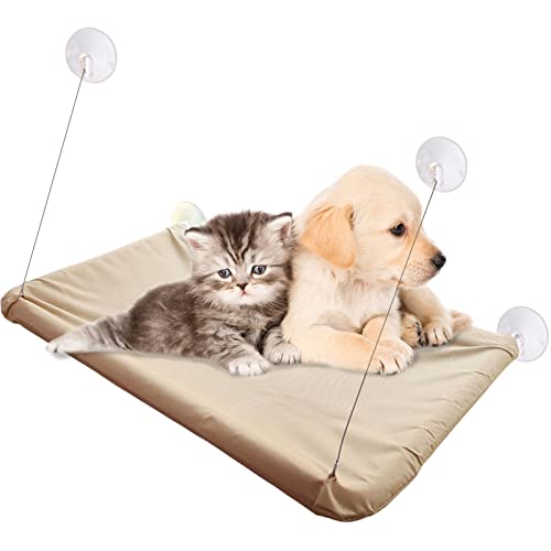 Fensterstange für Katzen drinnen | Katzenregal Fensterbarsch - Indoor Cat Bed Frame, platzsparende Katzenbetten für Indoor-Katzen, bequem atmungsaktiv Fensterstange für Katzen drinnen | Katzenregal Fensterbarsch - Indoor Cat Bed Frame, platzsparende Katzenbetten für Indoor-Katzen, bequem atmungsaktiv von PUCHEN