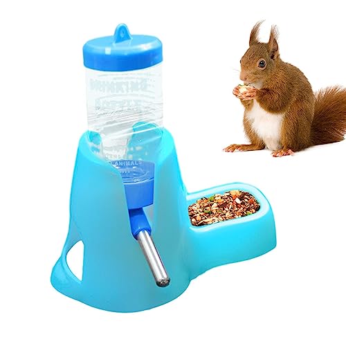 Hamster-Futterspender - Wassernapf-Futterspender für Hamster - Stabiler, Rutschfester, standfester Design-Futterspender für kleine Haustiere, Hamster-Zoohandlung, Mäusefütterungszubehör Puchen von PUCHEN