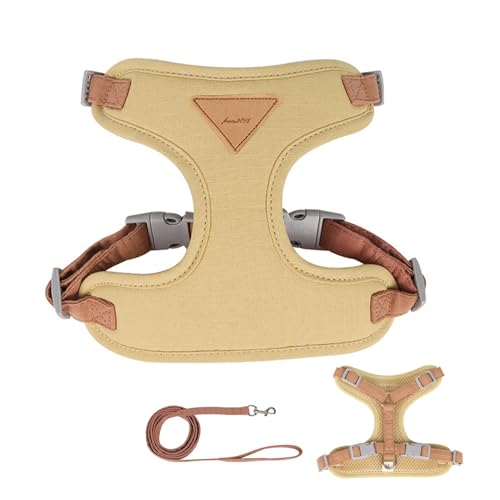 Katzengeschirr und Gürtel,Kleines Katzengeschirr - Mesh-Katzengeschirr mit leichtem Design, ausbruchsicher - Katzenweste mit Schnalle und verstellbaren Trägern, multifunktionales Haustier-Outdoor-Zube Katzengeschirr und Gürtel,Kleines Katzengeschirr - Mesh-Katzengeschirr mit leichtem Design, ausbruchsicher - Katzenweste mit Schnalle und verstellbaren Trägern, multifunktionales Haustier-Outdoor-Zube von PUCHEN