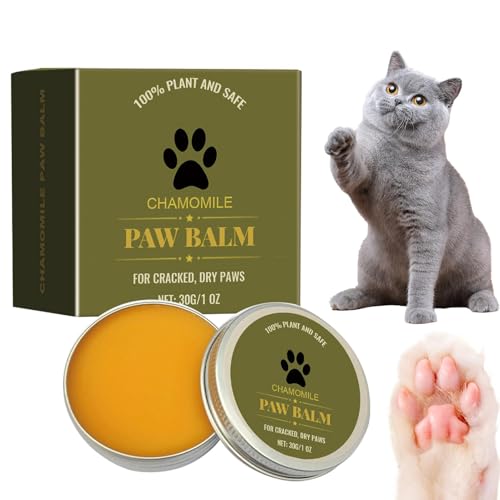 Katzenpfotenbalsam, Pfotenbalsam,Natürliche, sanfte Hundepfotencreme | Nicht fettendes Pfotenwachs, Pfotenfeuchtigkeitscreme für Hunde zur Reparatur von Pfoten, Schnauze, Ellenbogen, Wiederherstellung Katzenpfotenbalsam, Pfotenbalsam,Natürliche, sanfte Hundepfotencreme | Nicht fettendes Pfotenwachs, Pfotenfeuchtigkeitscreme für Hunde zur Reparatur von Pfoten, Schnauze, Ellenbogen, Wiederherstellung von PUCHEN