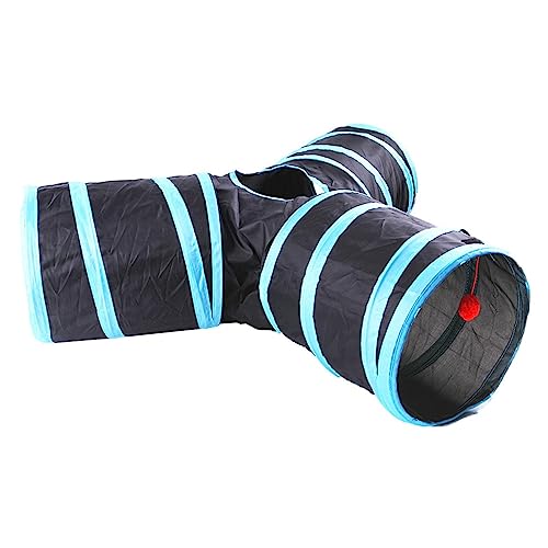 Katzentunnel-Röhrenspielzeug, Katzentunnel, röhrenförmiges Katzenspielzeug, Zusammenklappbares Pet Tube Interaktives Spielspielzeug mit Ball, Pet Adventure Tunnelspielzeug für Hunde Katzentunnel-Röhrenspielzeug, Katzentunnel, röhrenförmiges Katzenspielzeug, Zusammenklappbares Pet Tube Interaktives Spielspielzeug mit Ball, Pet Adventure Tunnelspielzeug für Hunde von PUCHEN