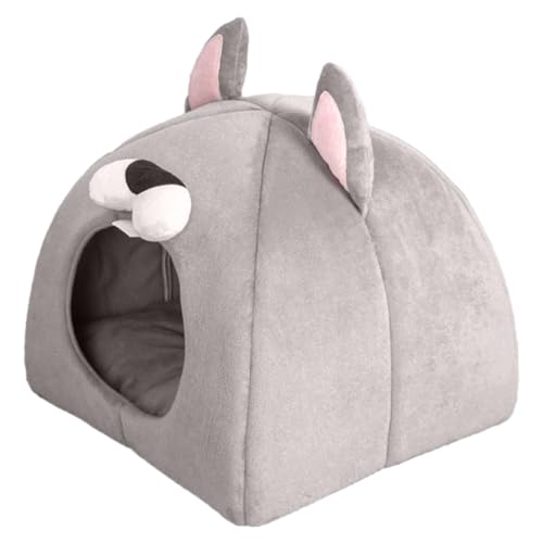 Kleines Hundebett für Kätzchen, beruhigendes Bett, warme Haustierhöhle, Katzenhaus, weiches Plüsch, Schlafbetten für kleine Tiere, Katzenhöhle, Bett, Hundehaus, Sofa, Zelt, drinnen und draußen Kleines Hundebett für Kätzchen, beruhigendes Bett, warme Haustierhöhle, Katzenhaus, weiches Plüsch, Schlafbetten für kleine Tiere, Katzenhöhle, Bett, Hundehaus, Sofa, Zelt, drinnen und draußen von PUCHEN