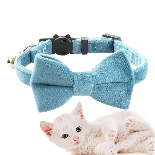 PUCHEN Fliege Hundehalsband - Verstellbares Katzenhalsband mit Abnehmbarer Glocke,Katzen- und Hunde-Dekorationszubehör für Reisen, Fotografie, Zuhause, Hochzeit, Spazierengehen PUCHEN Fliege Hundehalsband - Verstellbares Katzenhalsband mit Abnehmbarer Glocke,Katzen- und Hunde-Dekorationszubehör für Reisen, Fotografie, Zuhause, Hochzeit, Spazierengehen von PUCHEN