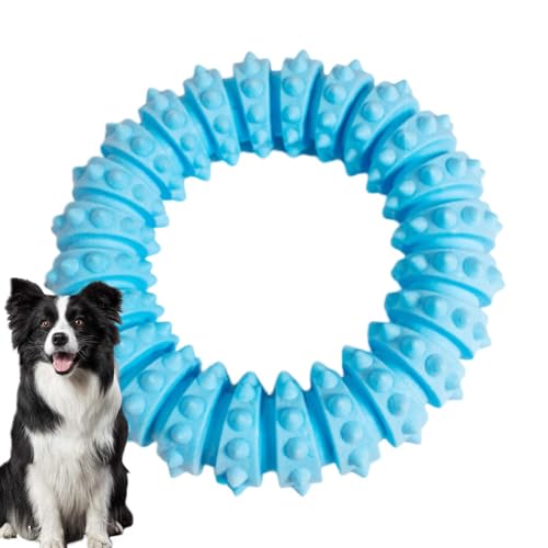 PUCHEN Kauspielzeug für Hunde kausicheres Hundespielzeug Zähneknirschender stacheliger Kreisring Pet Supply Outdoor Hunderingspielzeug für das Training und mittlerer Hunde von PUCHEN