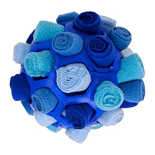 PUCHEN Schnüffelball für Hunde - Pet Snuffle Ball Spielzeug | Puzzlebissfestes tragbares Welpenspielzeug zur Förderung der natürlichen Nahrungssuche PUCHEN Schnüffelball für Hunde - Pet Snuffle Ball Spielzeug | Puzzlebissfestes tragbares Welpenspielzeug zur Förderung der natürlichen Nahrungssuche von PUCHEN