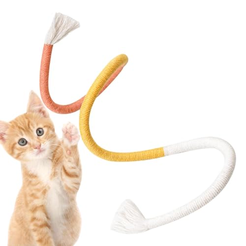 PUCHEN String Toys for Cats | Bright Color Cotton Braided Chew Toy for Cats - Cats Interactive Toys for Cat House, Pet Shelter, Living Room, Bedroom, Study Room, Pet Shop von PUCHEN