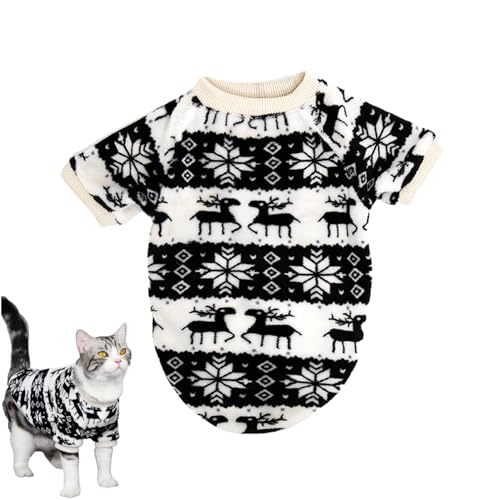 Weihnachtlicher Hundepullover | Weihnachtspullover, hautfreundliche Haustierpullover, Hunde-Winterbekleidung für Weihnachtsfeier, Themenparty, Weihnachtsreisen, Foto-Requisiten Puchen von PUCHEN